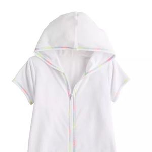 Girls SO French Terry Swim Cover-up Size 14 (XL)